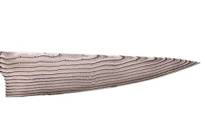 Otel Damasc pentru cutite, Damasteel DS93X, LadderFlatGround 40x4.3mm - Img 9