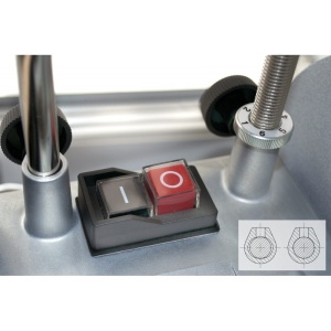 Pachet masina ascutit/polizat, Tormek T-4 Original cu dalta Kirschen (20 mm) si atasament ascutire SE-77 Square Edge Jig - Img 4