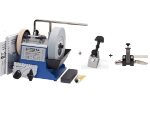 Pachet promotional Masina ascutit/polizat, Tormek T-4 Original + KJ-45 + SVM-00