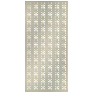 Panou perforat vertical de 500x1000 mm alb cu set 20 carlige - Img 4