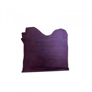 Piele naturala intoarsa / velur, violet