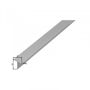 Profil aluminiu forma "T", 1000 mm - Img 3
