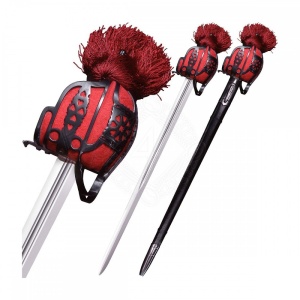 Sabie Cold Steel Scottish Broad Sword din oțel carbon 1055 – CS-88SB - Img 2