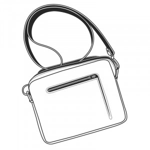 Sablon pentru geanta cu curea de umar - Tandy Leather - Img 2