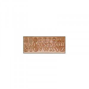 Sablon pentru pielarie, litere western, 19mm - Tandy Leather - Img 2