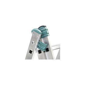 Scara tripla aluminiu universala 3x9 trepte - Img 4