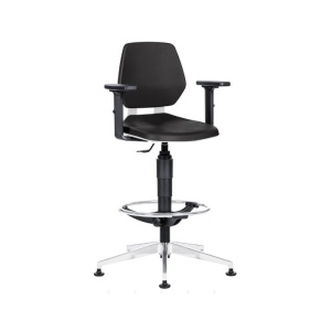 Scaun profesional 1260 PU, rotativ, laborator si atelier - Img 3