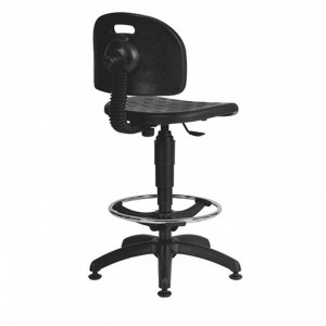 Scaun profesional 1290 PU NOR MOON cu inaltator si ventuze - Img 2