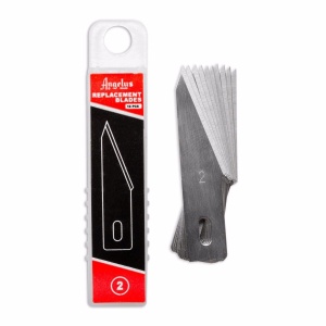 Set 2 lame rezerva pentru cutter/ cutit precizie, Angelus - Img 3