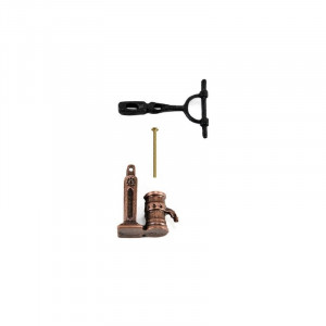 Set 2 pompe simple din metal pentru navomodele, 18mm, Amati - Img 3