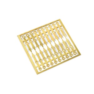 Set 20 pontili de balustrada cu doua gauri, 10mm, Amati