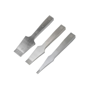 Set 3 dalti pielarie tip frantuzesc normale WUTA de 2.7mm