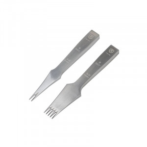 Set 3 dalti pielarie tip frantuzesc reverse WUTA de 3mm - Img 6