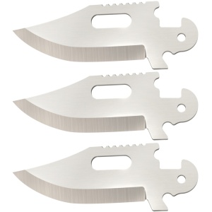 Set 3 lame Bowie de schimb Cold Steel Click-N-Cut – CS-40AP3D