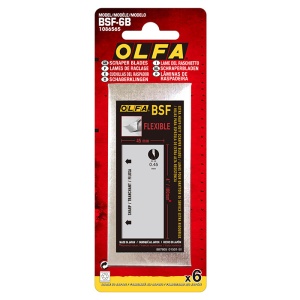 Set 6 lame flexibile razuitor 100 mm OLFA BSF-6B - Img 3