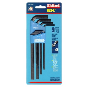 Set chei lacas hexagonal EKLIND SUA lungi 1,5-10mm / 9 piese - Img 2