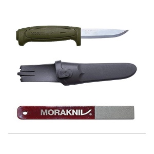Set Cutit Morakniv utilitar Basic 511 + Diamant ascutire, Morakniv