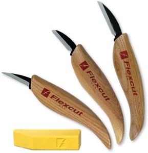 Set cutite de sculptura pentru incepatori KN500E, Flexcut