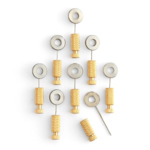 Set pini de pozitionare pentru cusaturi in piele si marochinarie Tandy Leather - Img 3