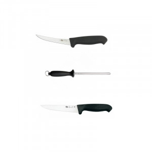 Set profesional cutite macelarie Morakniv Frosts pentru dezosare si injunghiere - Img 2