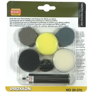 Set profesional pentru slefuire si lustruire, Proxxon 29070 - Img 5