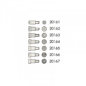 Set stampile de ardere 7 buc. 20161 - 20167, Star Tec - Img 3