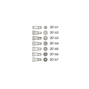 Set stampile de ardere 7 buc. 20161 - 20167, Star Tec - Img 4