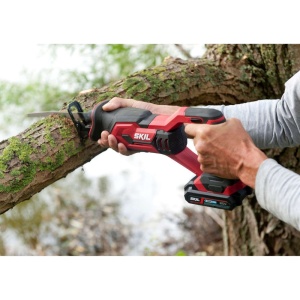 SKIL 3470 DC Fierastrau sabie cu acumulator, 20V MAX, 2.5Ah, 3000cpm, 1x Accu, incarcator si geanta - Img 13