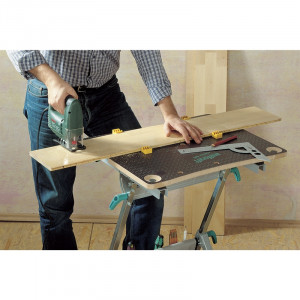 Skip to the beginning of the images gallery Masa/banc de lucru Wolfcraft MASTER 600 6182000, cu fixare si reglare pe inaltime - Img 5