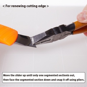SL10P Cutter siguranta/ retractabil 18 mm, NT Cutter - Img 15