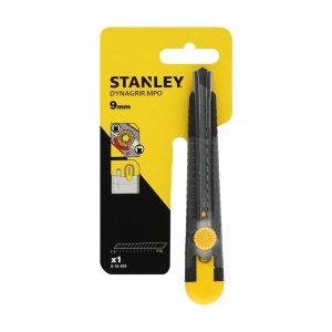 Stanley 1-10-409, Cutter DynaGrip, sistem de blocare a lamei cu rotita, 135mm + o lama segmentata 9mm - Img 4