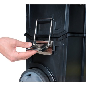 Stanley 1-70-327, Sistem de depozitare 3 in 1, mobil, inchizatoare metalice, roti de 7" - Img 9