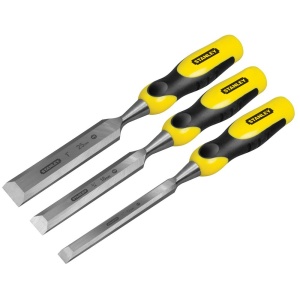 Stanley 2-16-883, set de 3 dalti dynagrip pentru lemn, 12/18/25 mm - Img 1