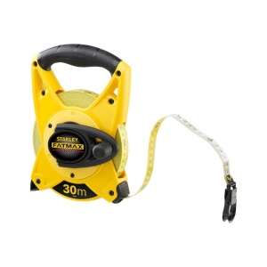 Stanley 2-34-814, ruleta deschisa fatmax cu banda din fibra de sticla 30m, mulinare rapida, tru-zero, 30m x 19mm, blister - Img 4