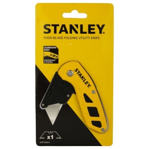 Stanley STHT10424-0, Cutter pliabil cu lama fixa, 140mm + o lama trapezoidala 62mm - Img 13