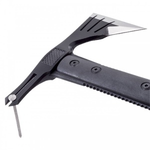 Tomahawk de supravietuire SOG Survival Hawk Black, otel 3Cr13MoV, muchie 70 mm - Img 15