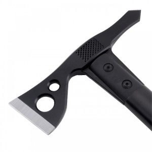 Tomahawk tactic SOG FastHawk Black, otel inoxidabil 420, muchie 51 mm - Img 19