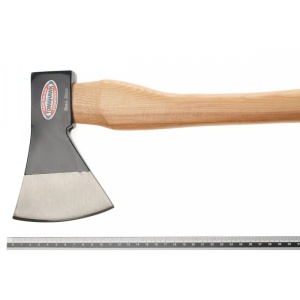 Topor Cold Steel Trail Boss CS-90TA cu cap din otel carbon 1055 - Img 3