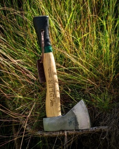 Topor Scout Hatchet cu teaca din piele Adler Tools - Img 11