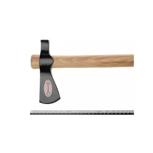 Topor Tomahawk Cold Steel Trail Hawk CS-90TH cu cap din otel carbon 1055 - Img 2