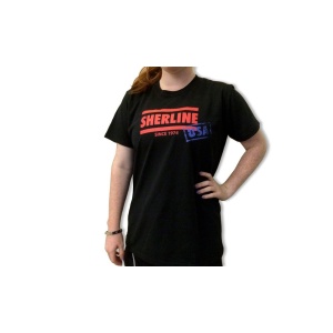 Tricou negru pentru femei, Sherline - Img 3