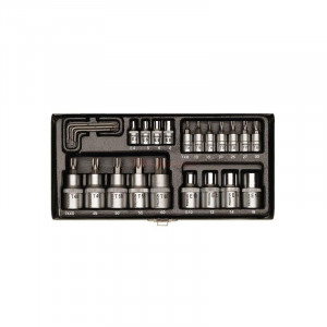 Trusa speciala pentru suruburile TORX, Proxxon 23102, 24 piese - Img 2