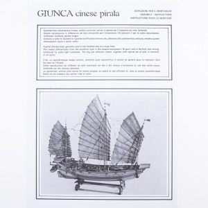 1027 Planuri constructie navomodel Amati, SCIABECCO/XEBEC - Vas cu tunuri 1753 - Img 2
