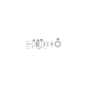 1661/4 Extractor ax pedala si cheie bicicleta, Unior - Img 5