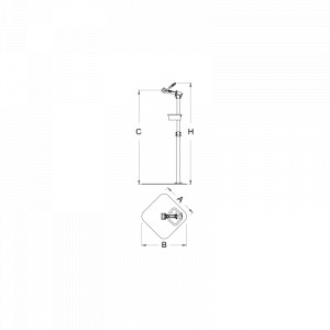1693B Stand de reparare a bicicletelor cu placa fixa, Unior - Img 3