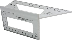32722 Echer 3D de precizie pentru tamplarie 45/ 90 de grade, Shinwa