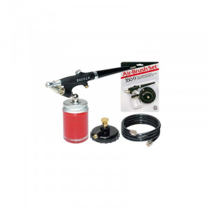 350-9 Aerograf simpla actiune pentru hobby/modelism, Badger - Img 4