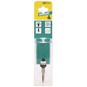 3831000 Tija pentru freza disc, ˜ 6 mm, Wolfcraft - Img 4
