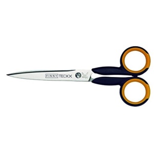 742015 Foarfeca pentru kevlar / fibra de carbon / compozite, 15cm, dreapta cu ambele lame serate, Kretzer - Img 1