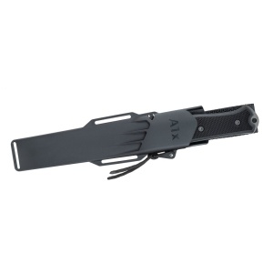 A1xb Cutit de supravietuire si bushcraft A1xb – Tungsten Carbide, lama neagra, Fallkniven - Img 6